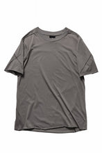 画像をギャラリービューアに読み込む, thom/krom STITCHING BASIC FIT T-SHIRT / SILKY COTTON JERSEY (ROCK)
