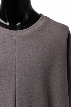画像をギャラリービューアに読み込む, A.F ARTEFACT BOMBERHEAT® ASYMMETRY LOOP HEM TOPS (BROWN)