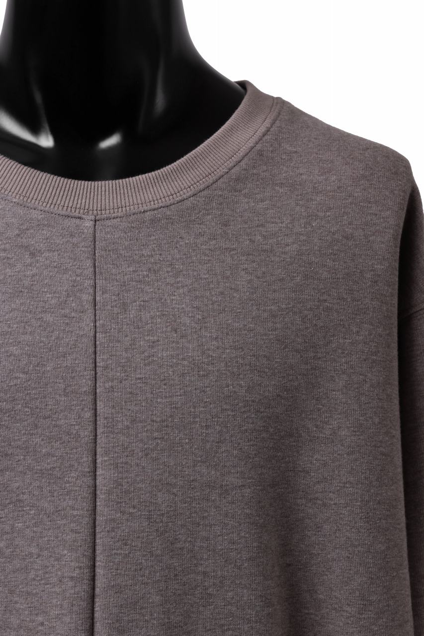 画像をギャラリービューアに読み込む, A.F ARTEFACT BOMBERHEAT® ASYMMETRY LOOP HEM TOPS (BROWN)