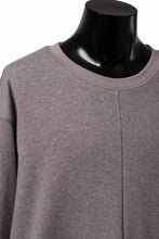 画像をギャラリービューアに読み込む, A.F ARTEFACT BOMBERHEAT® ASYMMETRY LOOP HEM TOPS (BROWN)