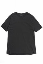 画像をギャラリービューアに読み込む, thom/krom STITCHING BASIC FIT T-SHIRT / SILKY COTTON JERSEY (BLACK)