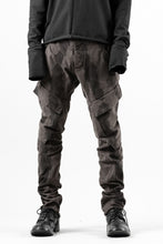 画像をギャラリービューアに読み込む, masnada BAGGY CARGO PANTS / STRETCH MICRO RIP COTTON (CAMO DUST)