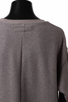 画像をギャラリービューアに読み込む, A.F ARTEFACT BOMBERHEAT® ASYMMETRY LOOP HEM TOPS (BROWN)