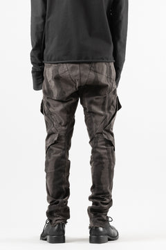 画像をギャラリービューアに読み込む, masnada BAGGY CARGO PANTS / STRETCH MICRO RIP COTTON (CAMO DUST)