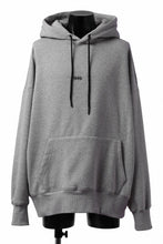 画像をギャラリービューアに読み込む, A.F ARTEFACT BOMBERHEAT® BACK LOGO HOODIE (LIGHT GREY)