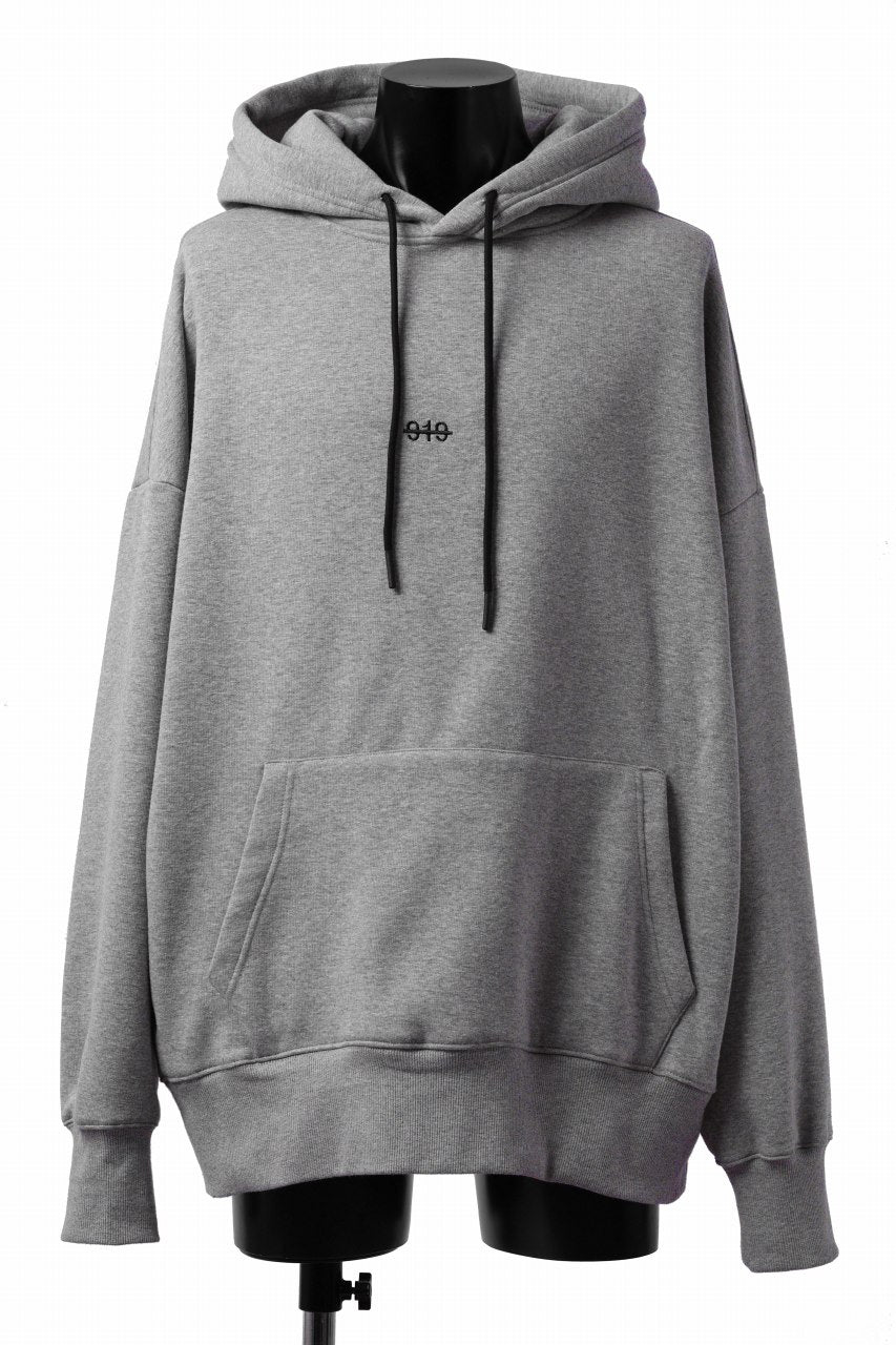 画像をギャラリービューアに読み込む, A.F ARTEFACT BOMBERHEAT® BACK LOGO HOODIE (LIGHT GREY)