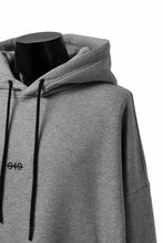 画像をギャラリービューアに読み込む, A.F ARTEFACT BOMBERHEAT® BACK LOGO HOODIE (LIGHT GREY)