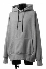 画像をギャラリービューアに読み込む, A.F ARTEFACT BOMBERHEAT® BACK LOGO HOODIE (LIGHT GREY)