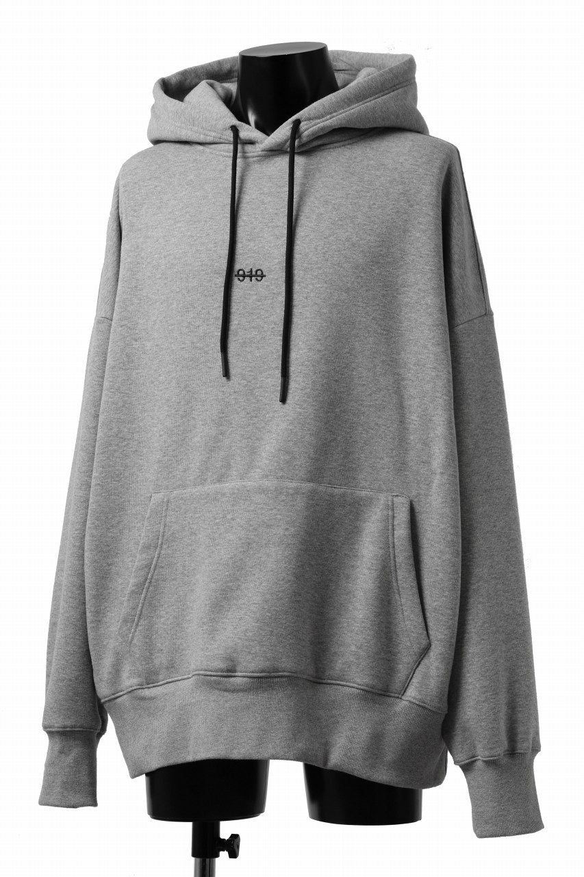 画像をギャラリービューアに読み込む, A.F ARTEFACT BOMBERHEAT® BACK LOGO HOODIE (LIGHT GREY)