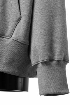 画像をギャラリービューアに読み込む, A.F ARTEFACT BOMBERHEAT® BACK LOGO HOODIE (LIGHT GREY)