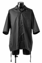 画像をギャラリービューアに読み込む, D-VEC FISHNET DOBBY S/S SHIRT / WR REAMIDE® (NIGHT SEA BLACK)