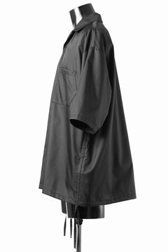 画像をギャラリービューアに読み込む, D-VEC FISHNET DOBBY S/S SHIRT / WR REAMIDE® (NIGHT SEA BLACK)