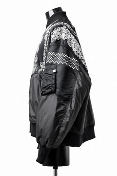 画像をギャラリービューアに読み込む, FACETASM ORIGINAL BANDANA PRINT MA-1 (BANDANA)