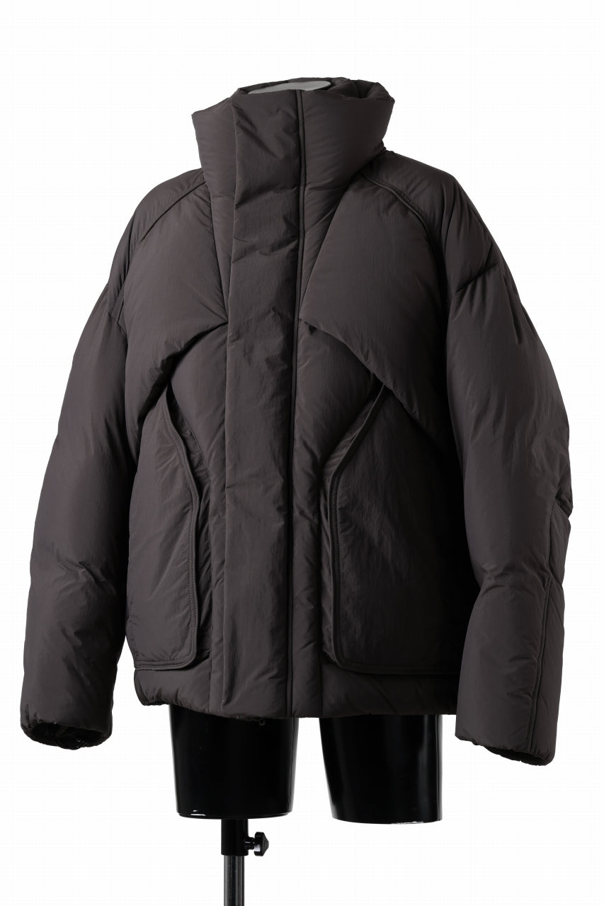 画像をギャラリービューアに読み込む, Juun.J Multi Layered Goose Down Jumper (BROWN)