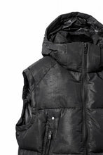 画像をギャラリービューアに読み込む, Y-3 Yohji Yamamoto GRAPHICS PUFFER VEST / PERTEX® (BLACK)