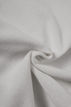 Load image into Gallery viewer, sus-sous raglan L/S tee / dyed & damaged waffle 3/4 Cotton Linen (WHITE)