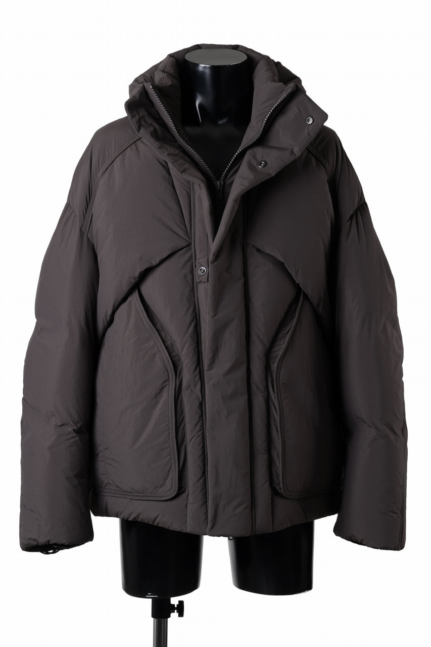 画像をギャラリービューアに読み込む, Juun.J Multi Layered Goose Down Jumper (BROWN)