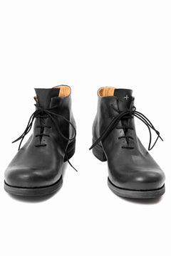 画像をギャラリービューアに読み込む, m.a+ front laced ankle boot / S1BB2/VA1,5 (BLACK)