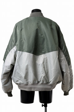 画像をギャラリービューアに読み込む, FACETASM×AVIREX PATCHED MA-1 JACKET (GRAY x KHAKI)