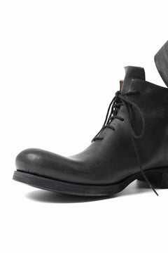 画像をギャラリービューアに読み込む, m.a+ front laced ankle boot / S1BB2/VA1,5 (BLACK)