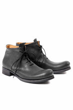 画像をギャラリービューアに読み込む, m.a+ front laced ankle boot / S1BB2/VA1,5 (BLACK)