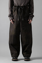画像をギャラリービューアに読み込む, sus-sous limited trousers MK-0 / british military cotton (CAMOUFLAGE / sumi dyed)