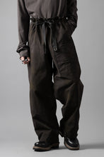 画像をギャラリービューアに読み込む, sus-sous limited trousers MK-0 / british military cotton (CAMOUFLAGE / sumi dyed)