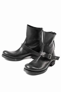 画像をギャラリービューアに読み込む, m.a+ goodyear buckle back zipper medium boots / S1C2Z/CUAV1,5 (BLACK)