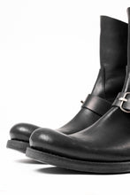 画像をギャラリービューアに読み込む, m.a+ goodyear buckle back zipper medium boots / S1C2Z/CUAV1,5 (BLACK)