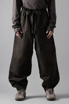 画像をギャラリービューアに読み込む, sus-sous limited trousers MK-0 / british military cotton (CAMOUFLAGE / sumi dyed)
