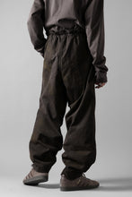 画像をギャラリービューアに読み込む, sus-sous limited trousers MK-0 / british military cotton (CAMOUFLAGE / sumi dyed)