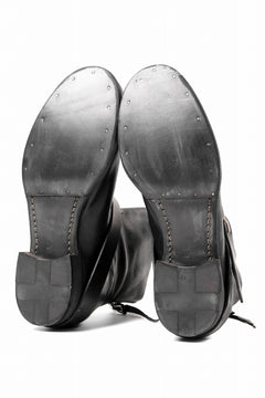 Load image into Gallery viewer, m.a+ goodyear buckle back zipper medium boots / S1C2Z/CUAV1,5 (BLACK)