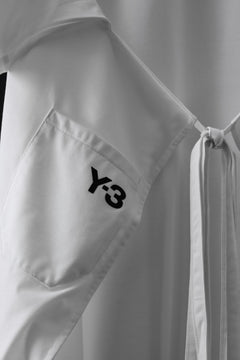 画像をギャラリービューアに読み込む, Y-3 Yohji Yamamoto SAIL CLOSURE SHORT SLEEVE TEE (OFF WHITE)