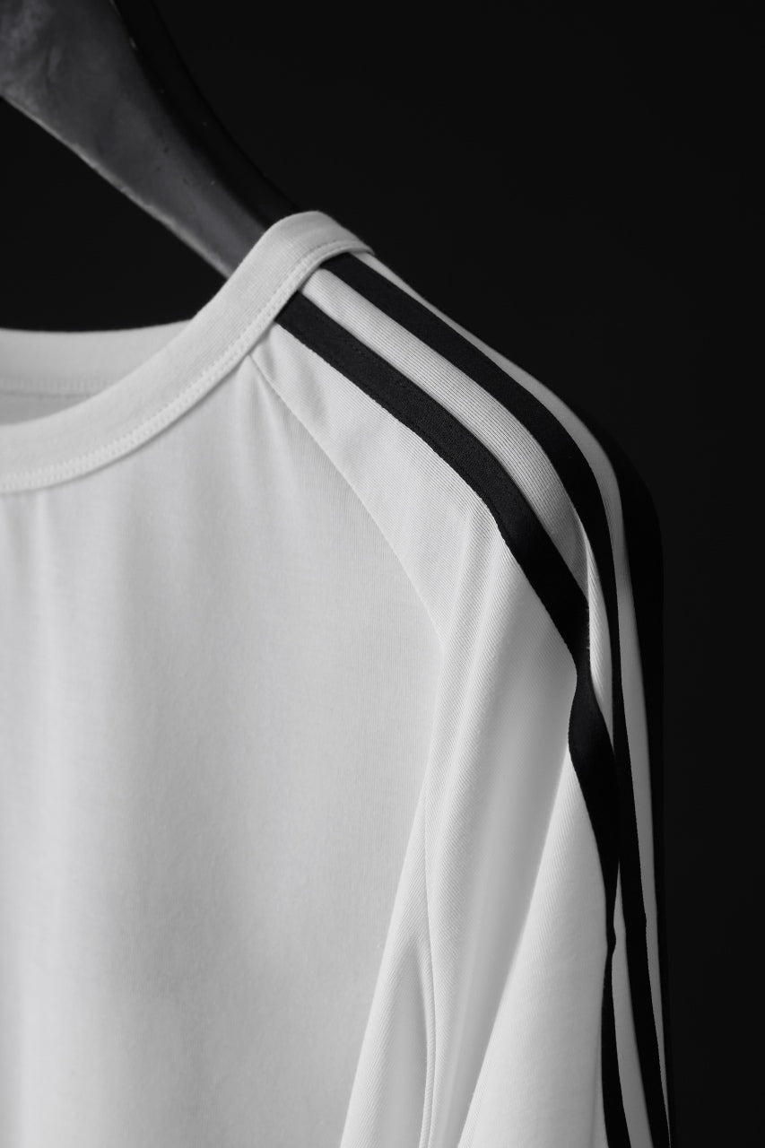 画像をギャラリービューアに読み込む, Y-3 Yohji Yamamoto SAIL CLOSURE SHORT SLEEVE TEE (OFF WHITE)