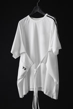 画像をギャラリービューアに読み込む, Y-3 Yohji Yamamoto SAIL CLOSURE SHORT SLEEVE TEE (OFF WHITE)
