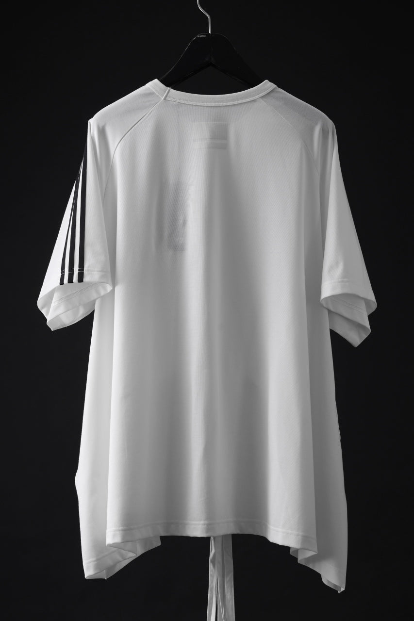 画像をギャラリービューアに読み込む, Y-3 Yohji Yamamoto SAIL CLOSURE SHORT SLEEVE TEE (OFF WHITE)