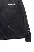 画像をギャラリービューアに読み込む, READYMADE L/S T-SHIRT DESTRUCTION (BLACK)
