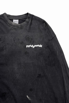 画像をギャラリービューアに読み込む, READYMADE L/S T-SHIRT DESTRUCTION (BLACK)