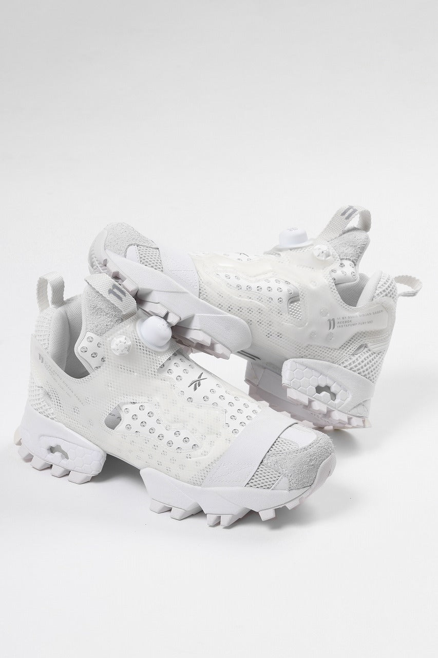 画像をギャラリービューアに読み込む, 11 BY BORIS BIDJAN SABERI x Reebok LTD Instapump Fury (WHITE)