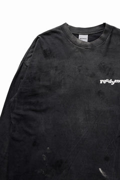 画像をギャラリービューアに読み込む, READYMADE L/S T-SHIRT DESTRUCTION (BLACK)
