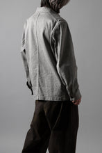 画像をギャラリービューアに読み込む, sus-sous germany work jacket / cotton linen herringbone (sumi)