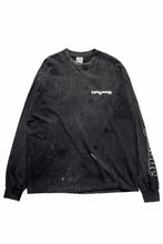 画像をギャラリービューアに読み込む, READYMADE L/S T-SHIRT DESTRUCTION (BLACK)