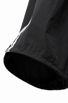 画像をギャラリービューアに読み込む, Y-3 Yohji Yamamoto THREE STRIPES SUPER WIDE PANTS / SILKY NYLON (BLACK)