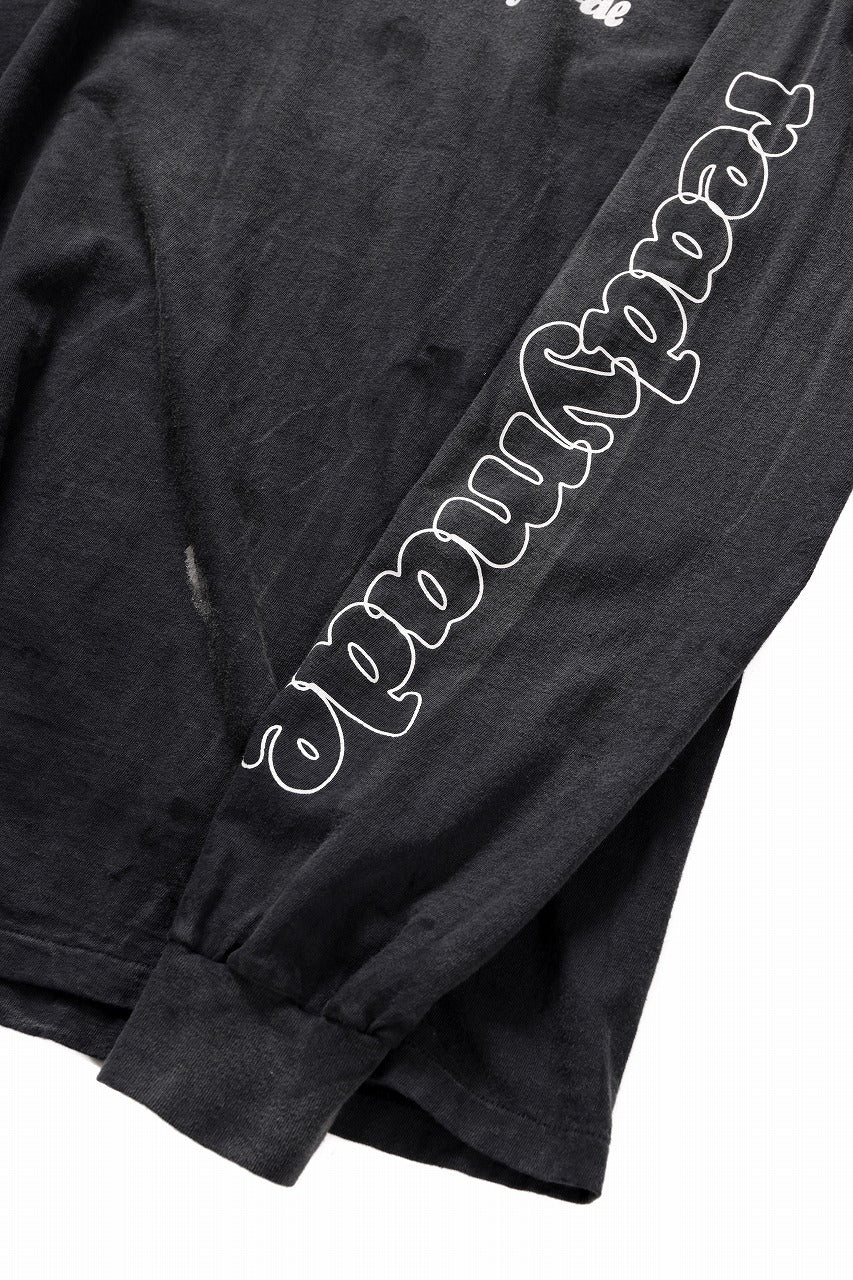 画像をギャラリービューアに読み込む, READYMADE L/S T-SHIRT DESTRUCTION (BLACK)