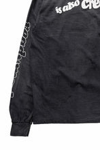 画像をギャラリービューアに読み込む, READYMADE L/S T-SHIRT DESTRUCTION (BLACK)