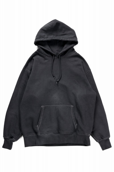 DEFORMATER.® STANDARD HOODIE / VINTAGE-FADED (BLACK)