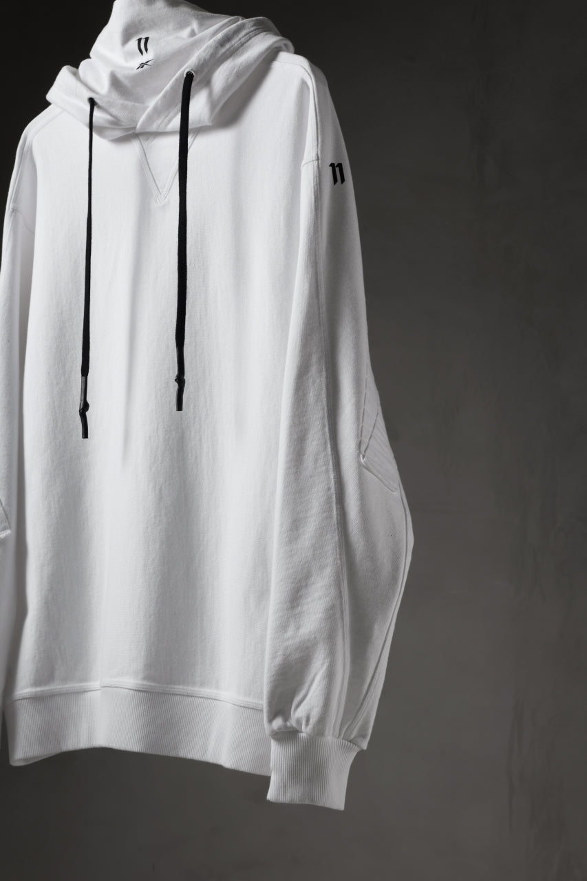 画像をギャラリービューアに読み込む, 11 BY BORIS BIDJAN SABERI x Reebok LTD CONSTRUCTED HOODIE (WHITE)
