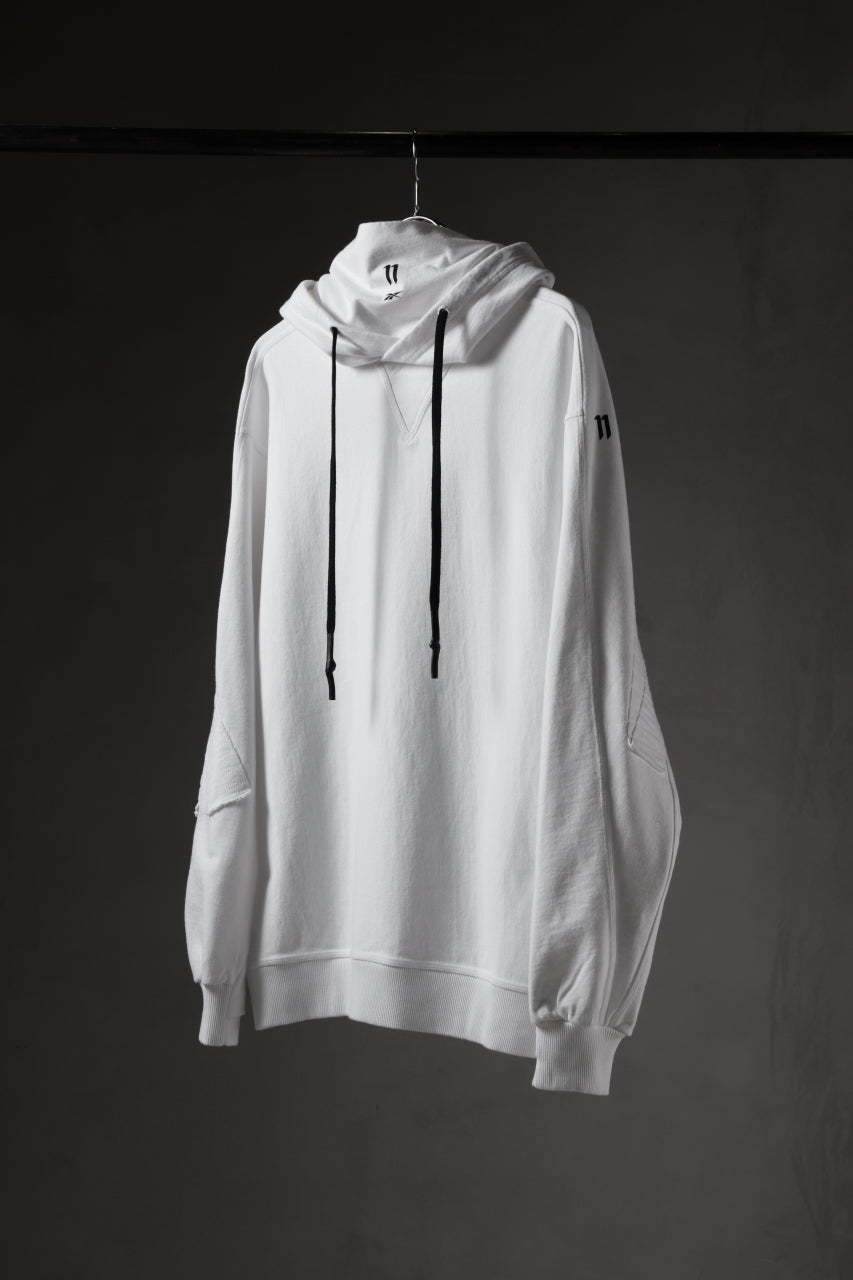 画像をギャラリービューアに読み込む, 11 BY BORIS BIDJAN SABERI x Reebok LTD CONSTRUCTED HOODIE (WHITE)