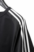 画像をギャラリービューアに読み込む, Y-3 Yohji Yamamoto SAIL CLOSURE SHORT SLEEVE TEE (BLACK)