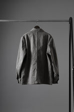 画像をギャラリービューアに読み込む, sus-sous germany work jacket / cotton linen herringbone (sumi)